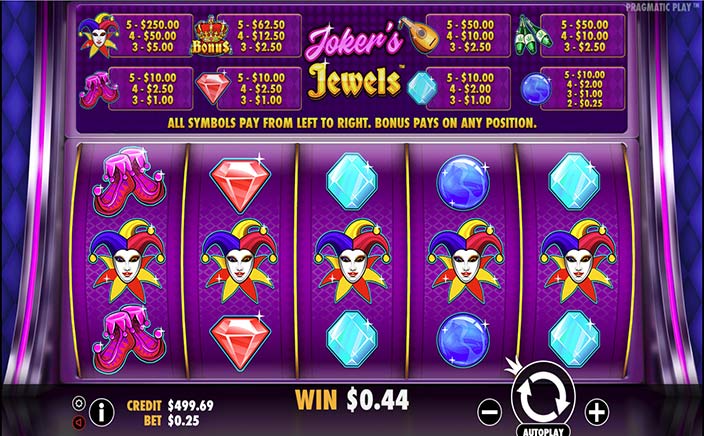 Joker´s Jewels | Upto £200 Cashback | Vegas Wins